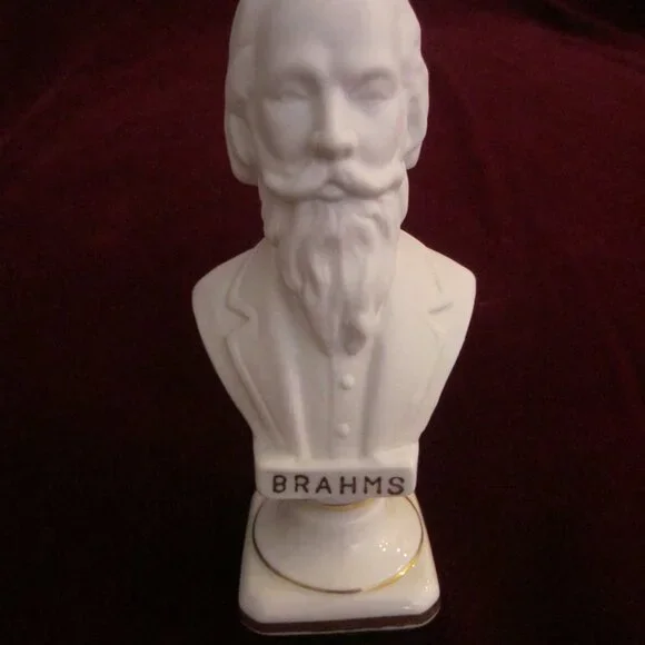 Andrea White Porcelain Composers Busts Made In Japan